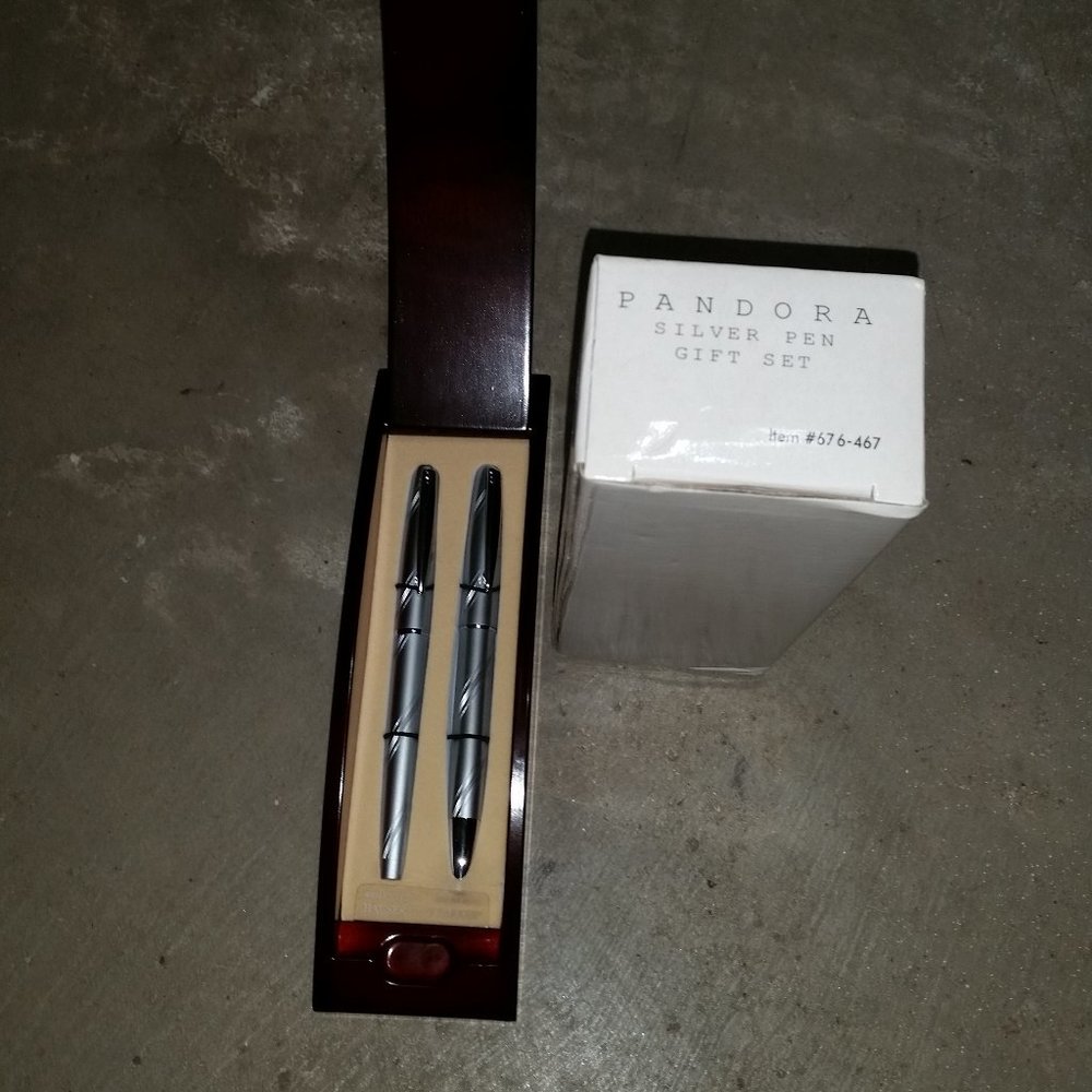 PANDORA Hauser Roller Silver Pen Set